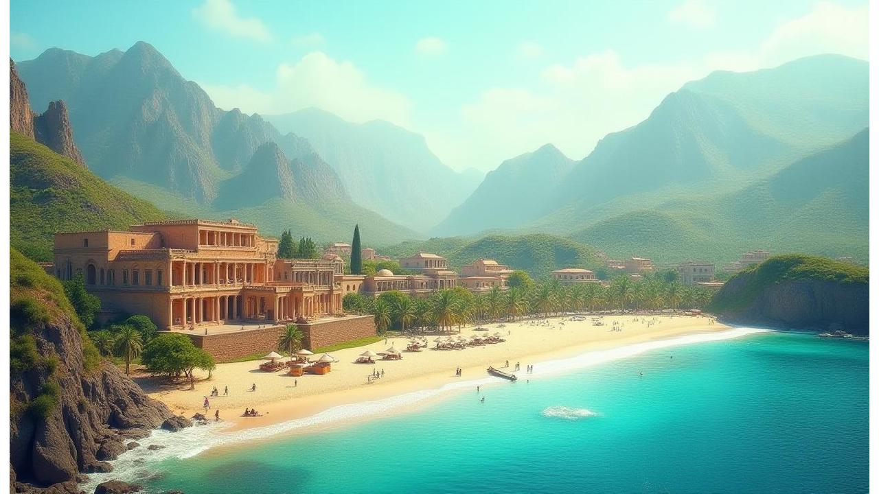 Hero collage showcasing diverse travel destinations including ancient cities, tropical beaches, and mountains